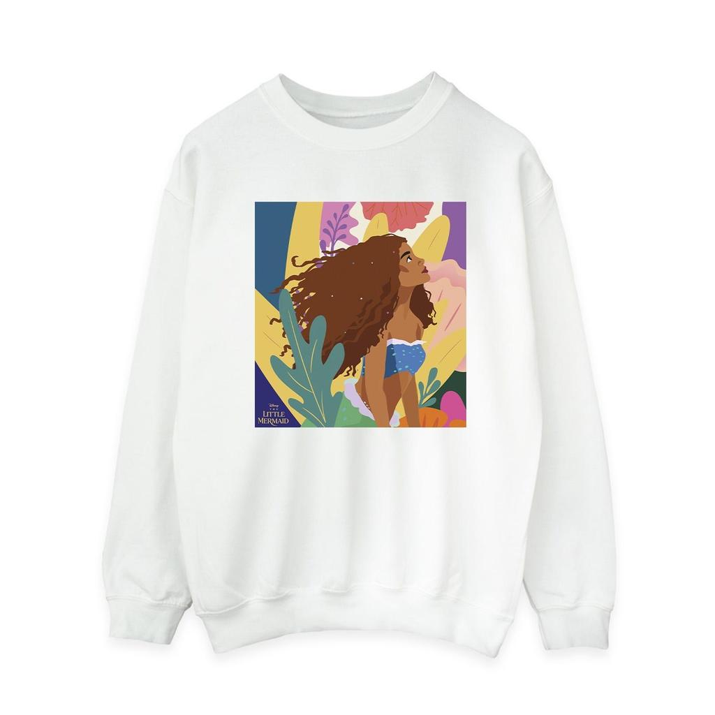 The Little Mermaid Womens/Ladies Sweatshirt