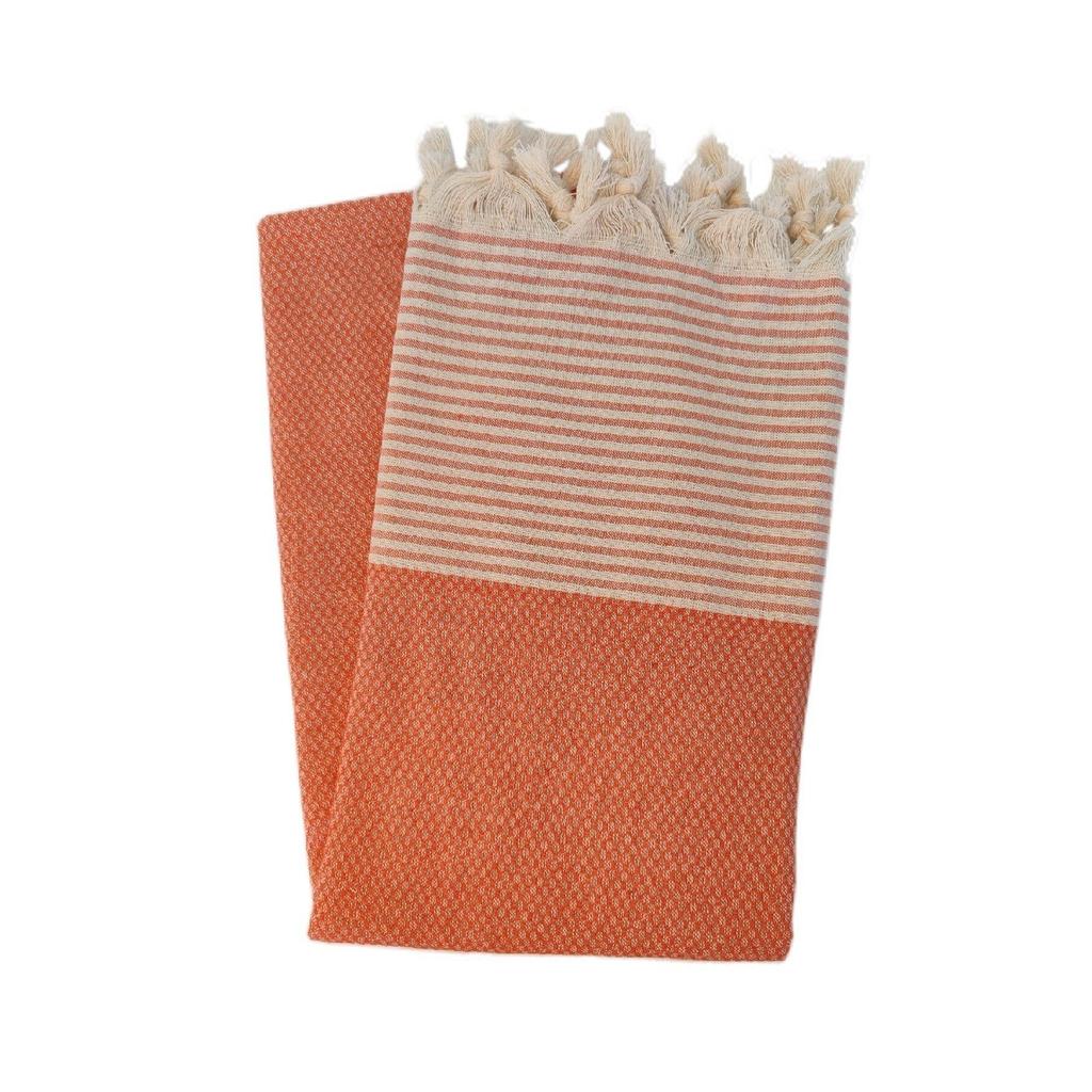 Пештемаль, 100% хлопок, темно-синий клетчатый узор, пляжное полотенце, банное полотенце