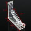 4Pcs Anti-Slip Tablecloth Holder Transparent Curtain Buckle Portable Tablecloth Clips