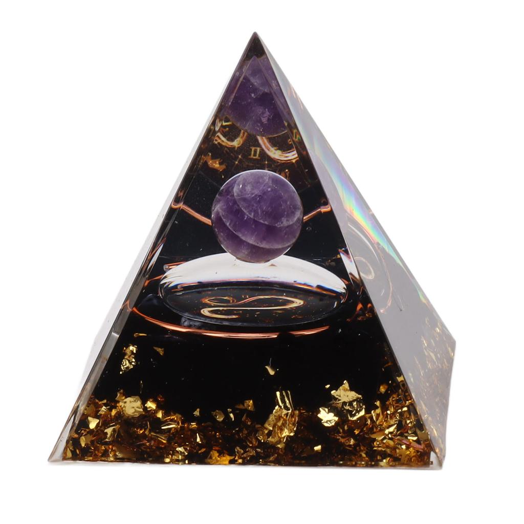 5cm Orgonite Pyramid for Positive Energy Healing Crystal Pyramid Meditation Orgonite Pyramids