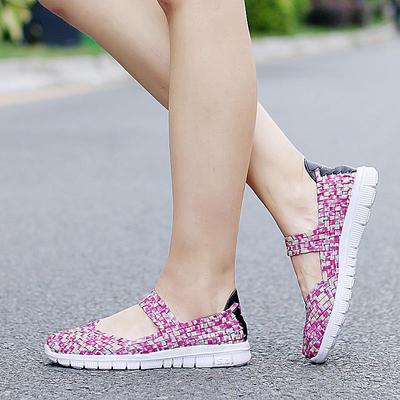 Парная обувь тканая обувь модный тренд ручная работа повседневная обувь женская обувь