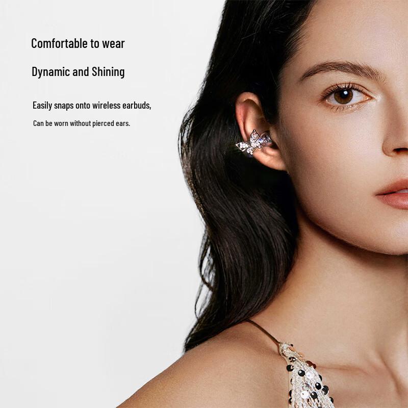 SANAG Bluetooth-гарнитура с клипсой для уха, декоративные серьги