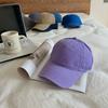 Hat Female Simple Solid Color Casual Versatile Soft Top Baseball Cap Couple Baseball Cap Male Face Small Cap