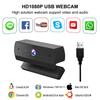 HD1080P Android Camera with Microphone, Plug & Play, Compatible with Windows, Mac, and Android Systems