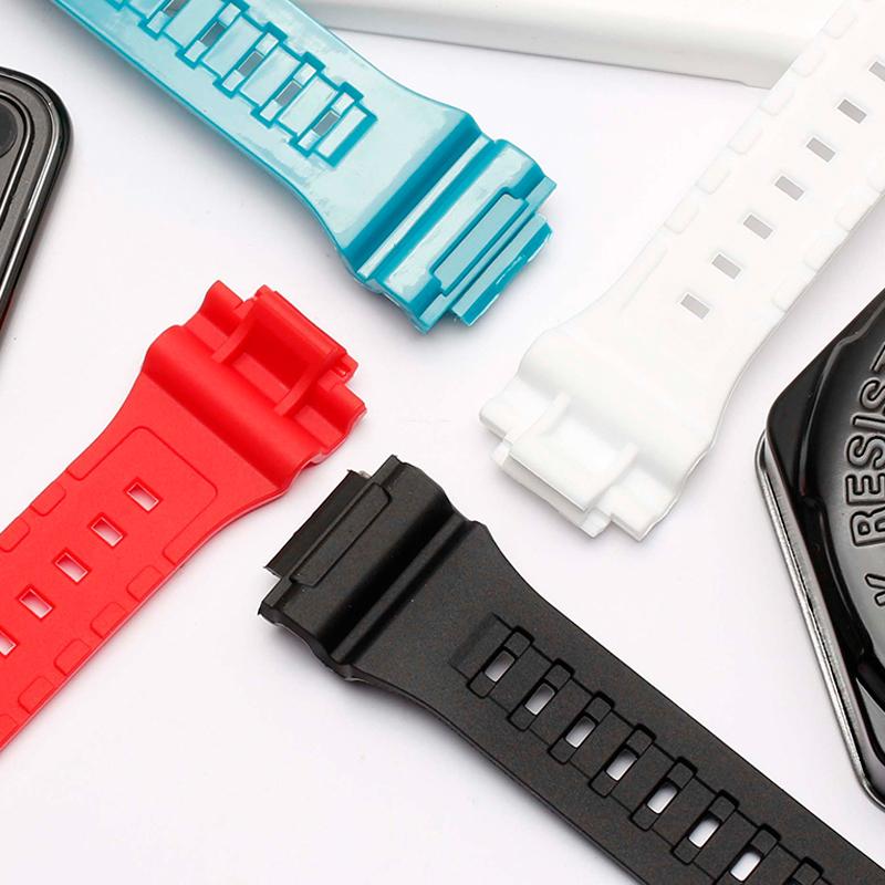 Для Casio Aqs810 Ремешок AQ-S810W Часы Замена Оригинальные Аксессуары WC-5208 Резиновый Корпус Белый 5208 Смола Силикон Ремешок для Часов