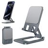 Aluminum Zinc Zinc Alloy Metal Table Holder Adjustable Mobile Phone Holder Folding Phone Stand  Desktop Mount