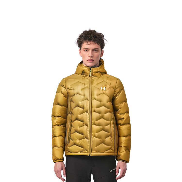 Under Armour Пуховик Зимний Мужской Желтый 1373461-782