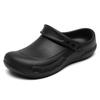 JSWEI Kitchen Outdoor Chef Workman Perfect for Everyday Black Size Men's Shoes, Sandals, Shoes, Shoes, Black, Non-Slip Sandals, Lightweight,