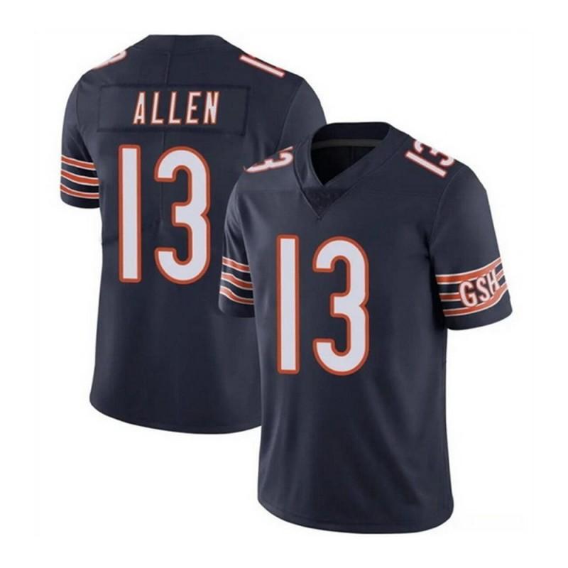 Chicago Bears NFL Jersey - 18 Williams 54 Urlacher Embroidered Football Men
