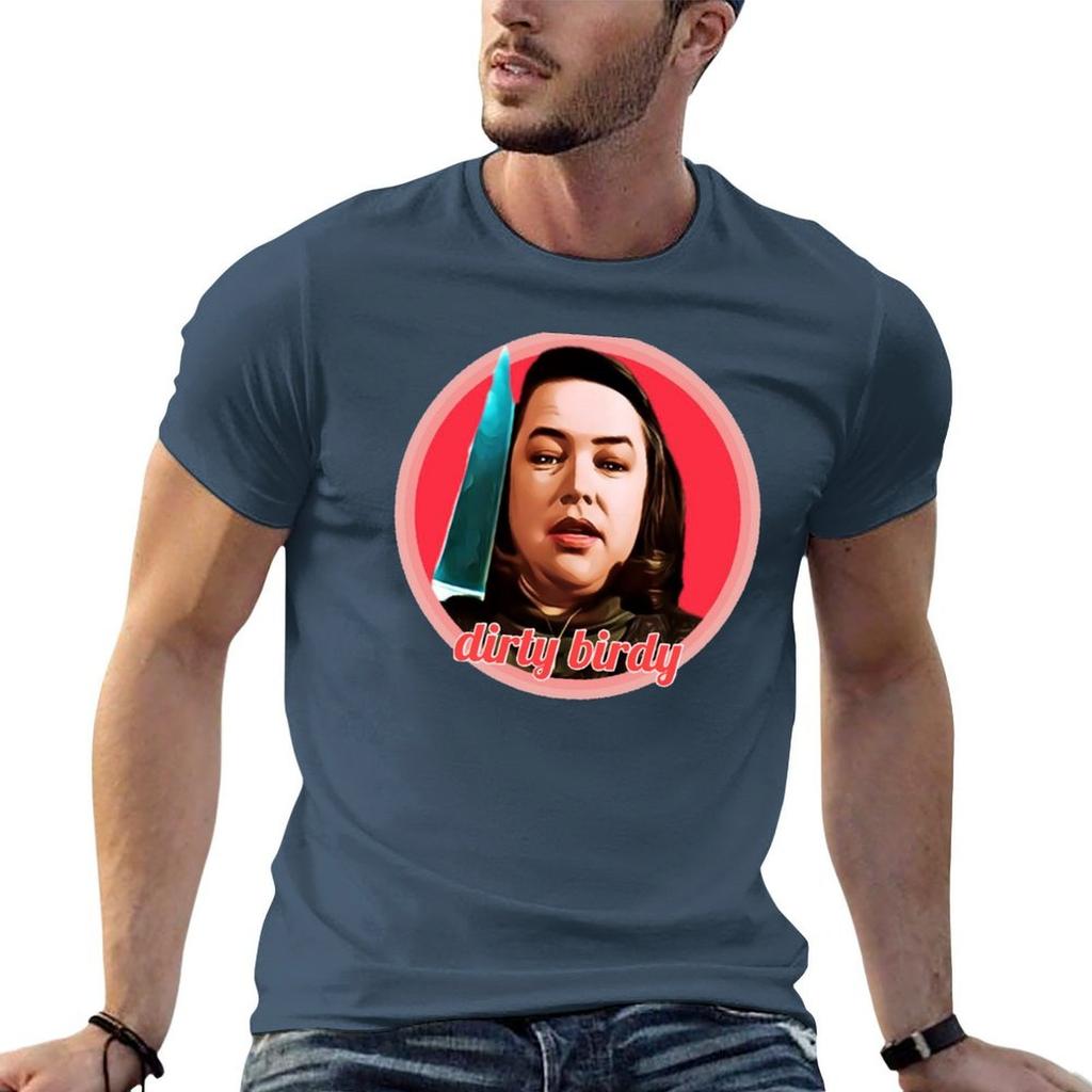 Misery Dirty Birdy Tshirt Hippie Clothes Aesthetic Clothing Unisexs Plain T Shirts