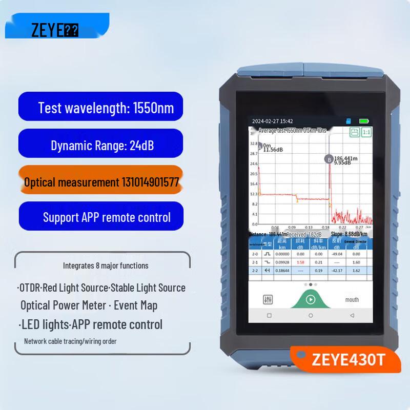 Zeye OTDR Optical Fiber Fault Locator
