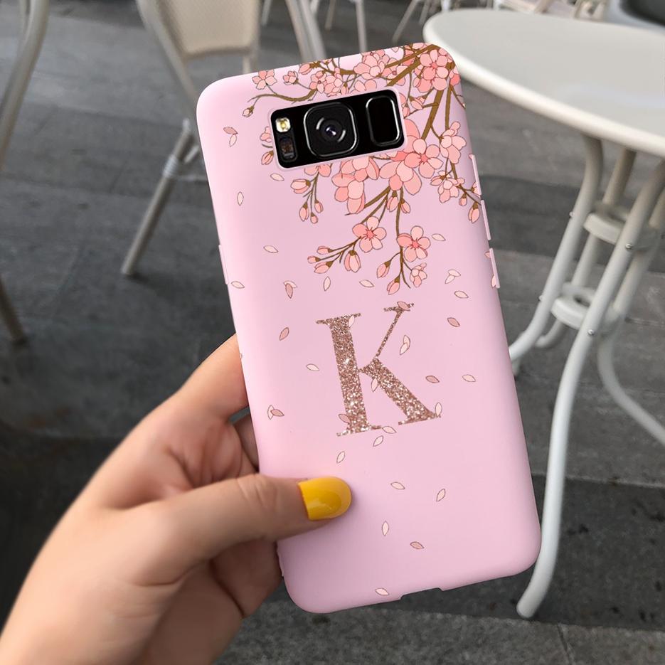 For Samsung Galaxy S8 Case S8+ Cover Luxury Crown Letters Cover Soft Silicone Phone Case For Samsung S8 Plus S 8 GalaxyS8 Bumper