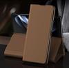 Anti-Fingerprint Luxury Leather Case for Samsung Galaxy Z Fold 6 5 4 5G Fold3 Fold5 Fold4 Fold 3 2 Fold2 Fold6 Cover Capa