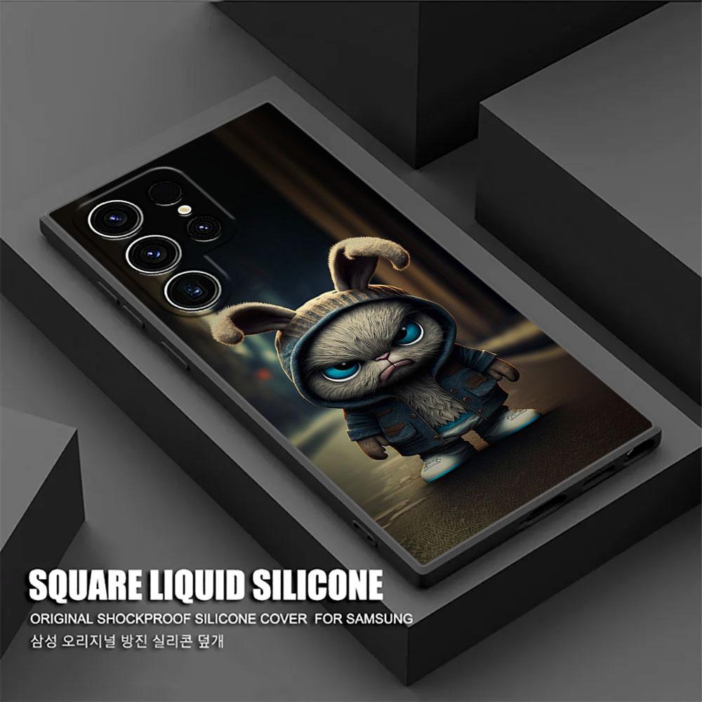 Утка Собака Лягушка Тигр Обезьяна Мультяшная Чехол S25 Ultra Для Samsung Galaxy S25 S24 S23 S20 S21 FE S22 Ultra S10 Plus Чехлы Чехол для Телефона