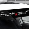 2026 Hot Car Sticker Car Front Windshield Stickers Front and Rear Decorative Decals Sticker For Peugeot 206 208 306 307 308 508 
