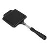 Hot Sandwich Maker Flip Grill Pan Double Sided Anti Stick Aluminium Alloy Panini Maker Pan for Gas