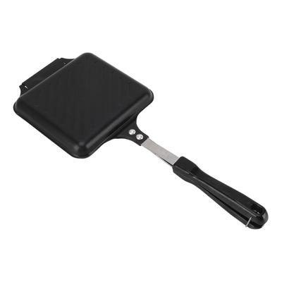 Сковорода для горячих сэндвичей Flip Grill Pan Двусторонняя антипригарная сковорода из алюминиевого сплава для панини на газе