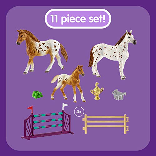 Schleich Horse Club Аппалуза Набор для тренировки лошади Фигурка 42433
