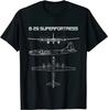 Футболка с изображением бомбардировщика B-29 Superfortress 100% Хлопок Круглый вырез Летняя с коротким рукавом Повседневная мужская футболка Размеры S3XL