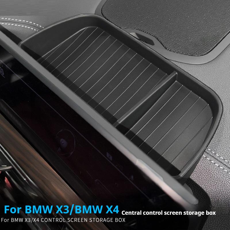 For BMW X3 Ix3 2022-24 Car Central Control Screen Behind The Scenes Storage Box X4 Behind The Dashboard Modification Accessories