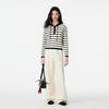 FivePlus Women's Striped Hooded Knit Sweater