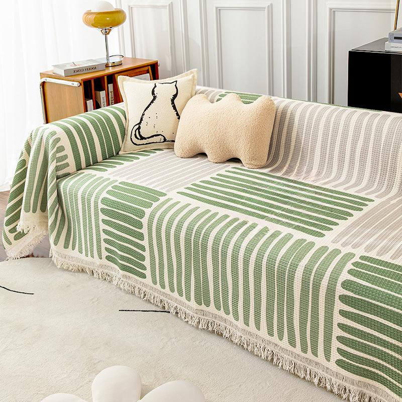 Sofa Cover Towel Ins Style Nordic Sofa Blanket Cover Towel All-Inclusive Universal Sofa Cover Four Seasons Universal Sofa Cushion