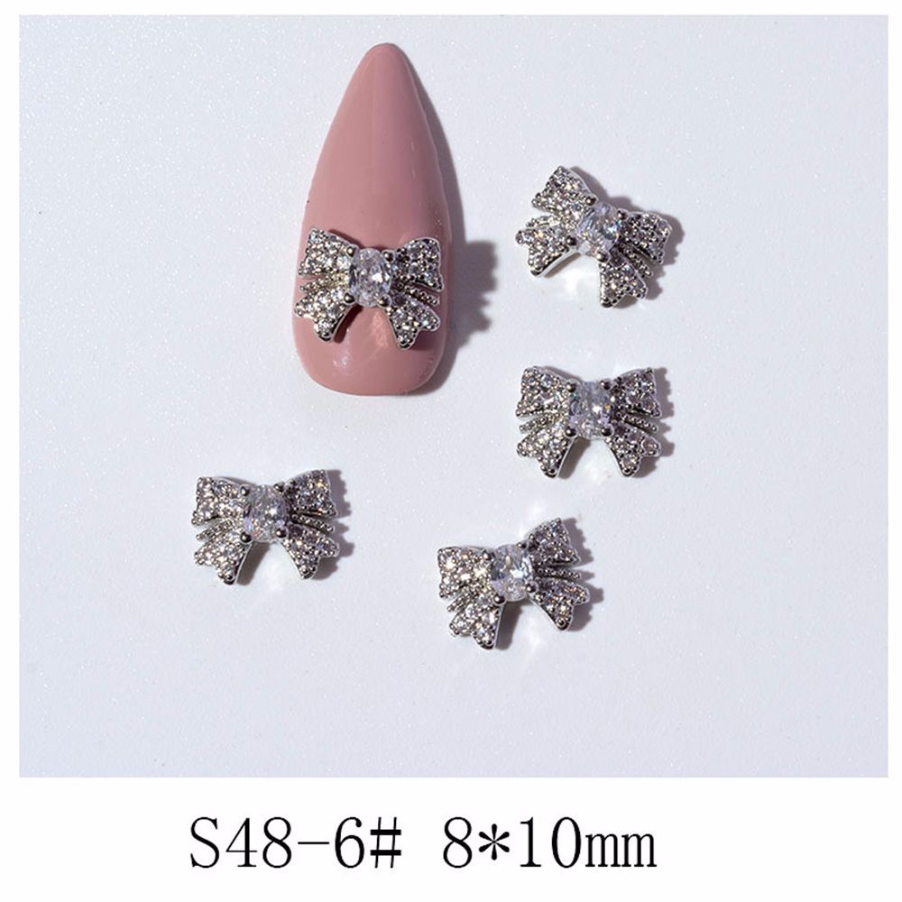 Шармы Кристальная Бабочка Ювелирные Изделия для Ногтей DIY Украшения для Нейл-Арта Бант Стразы для Ногтей Инструменты для Маникюра