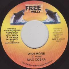 7-дюймовая пластинка MAD COBRA RAS FRASER JUNIOR Wah More Donkey Fuss NONE Free Willy 2004 Ямайка Регги Ска Даб Б/у