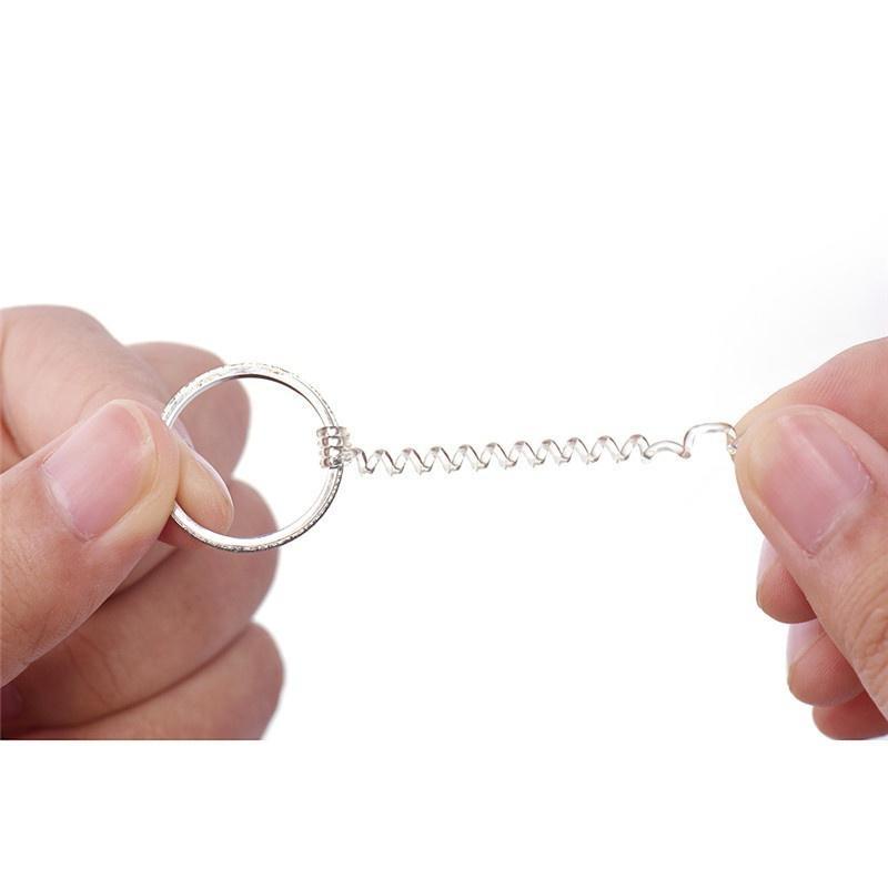 10 шт. полезное невидимое спиральное кольцо, регулятор размера, жесткий защитный кожух, затяжка, редуктор, инструменты для изменения размера, ювелирные детали