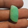 Кабошон из хризопраза - 15 карат, натуральный драгоценный камень, фантазийная форма для рукоделия