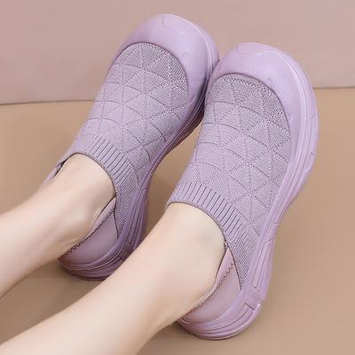 Обувь новая женская тканевая обувь мягкая подошва мягкая поверхность на одной педали обувь для мамы оптом модная легкая удобная тканевая обувь