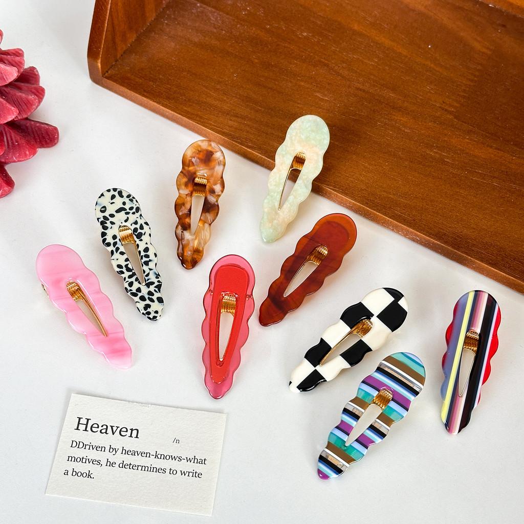 Chic And Elegant Large Hair Claw Clips In Unique Cloud And Geometric Styles Girls For