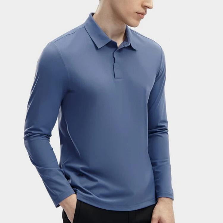 New FILA Polo Shirt Men's Purple Light Blue F11M412210F-BU