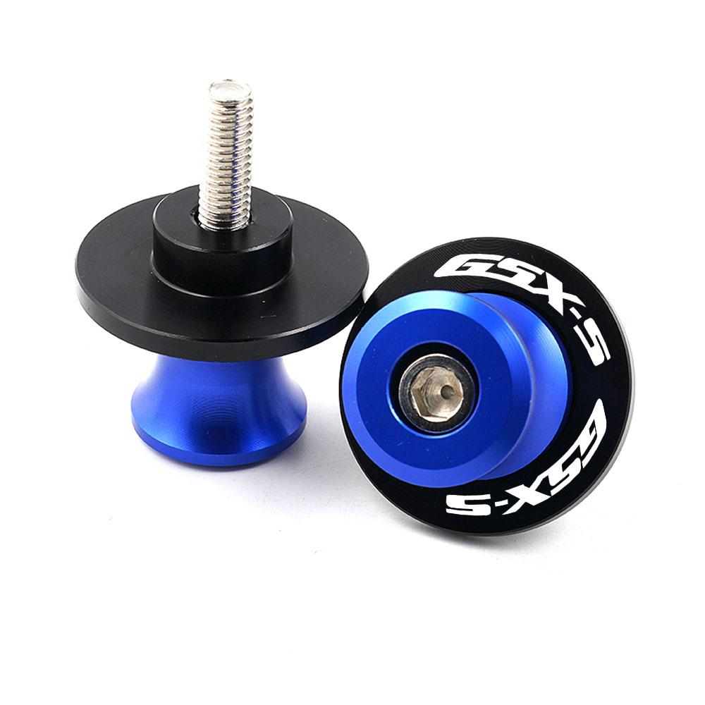 For Suzuki GSXS750 GSXS1000 F-ABS Gsxs 750 1000 GSX-S 125 150 Motorcycle Accessories CNC M8 Swingarm Spools Slider Stand