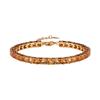 Браслет с натуральным цитрином Color Treasure Jewelry для женщин, стерлинговое серебро S925, каналы Xiaohongshu, WeChat