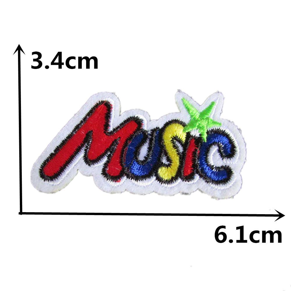 Letter Embroidery Hot Melt Adhesive Ironing Badge Cloth Sticker Diy Sewing Decorative Clothing Accessories Patch Cloth Sticker