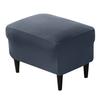 Elastic Footstool Cover Dust Covers Rectangle Nordic Fabric Footrest Slipcover Soft Chairs Protector For Living Room Home Decor