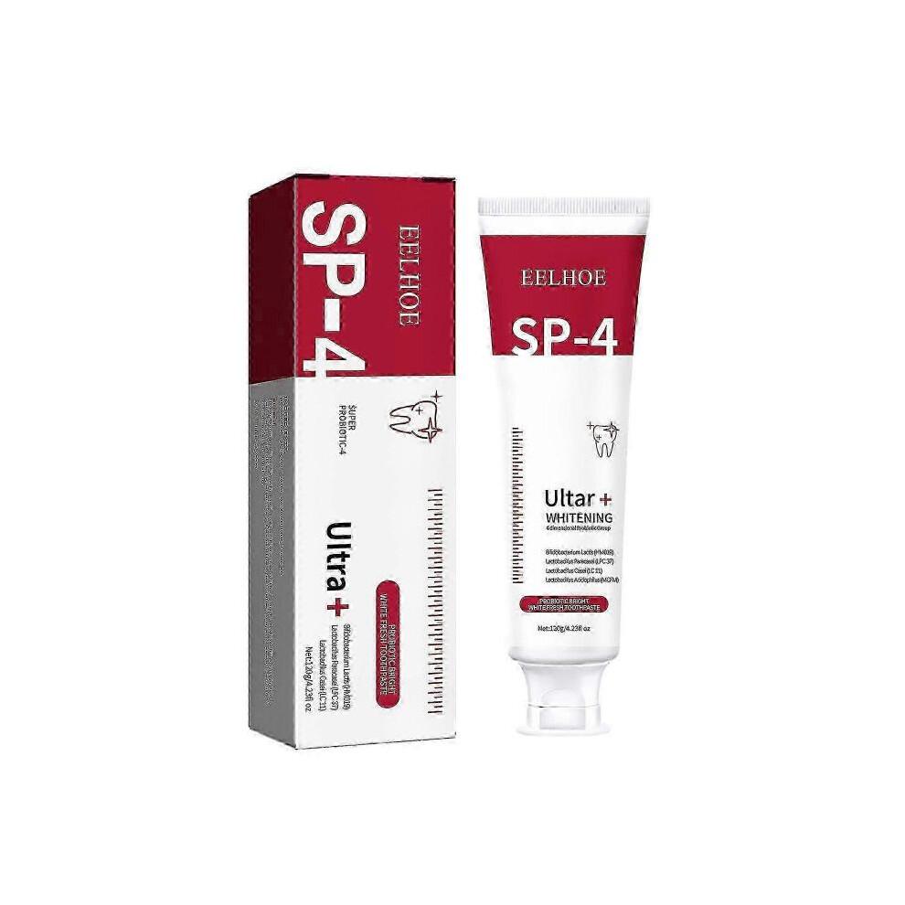 Dentifrice Sp-4, dentifrice blanchissant probiotique Sp-4, dentifrice éclaircissant SP-4, dentifrice haleine fraîche, dentifrice détachant