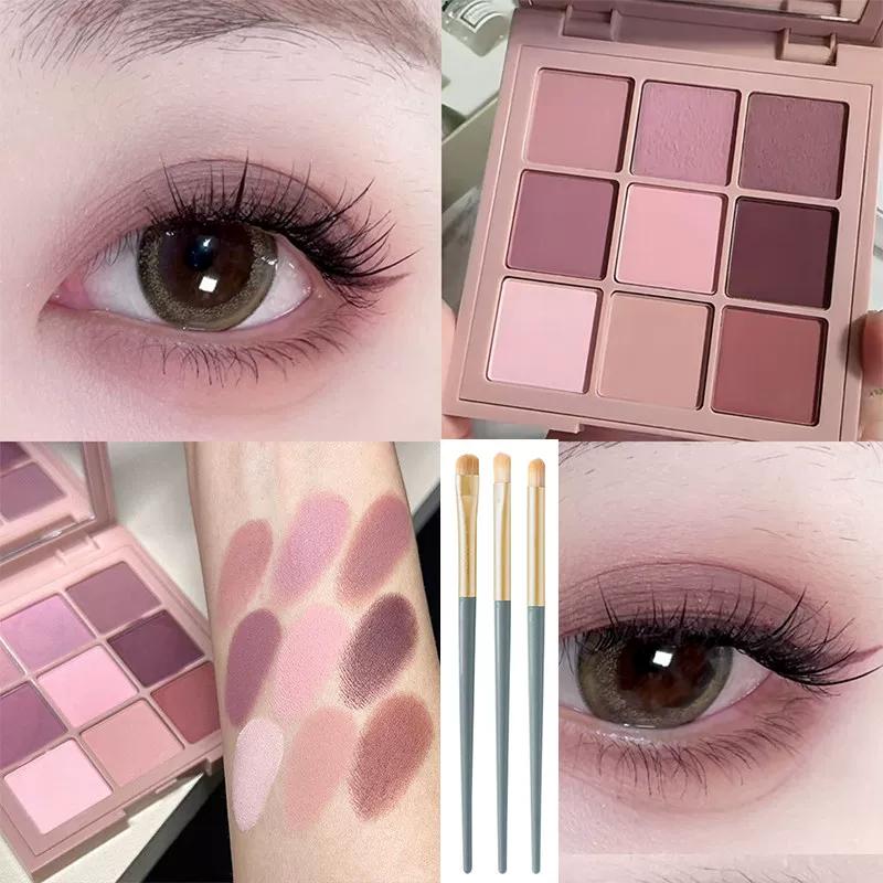 [New Product] Dry Rose Eyeshadow Palette Matte Low Saturation Earth Tones Gentle Long-Lasting Color Pure Desire Atmosphere