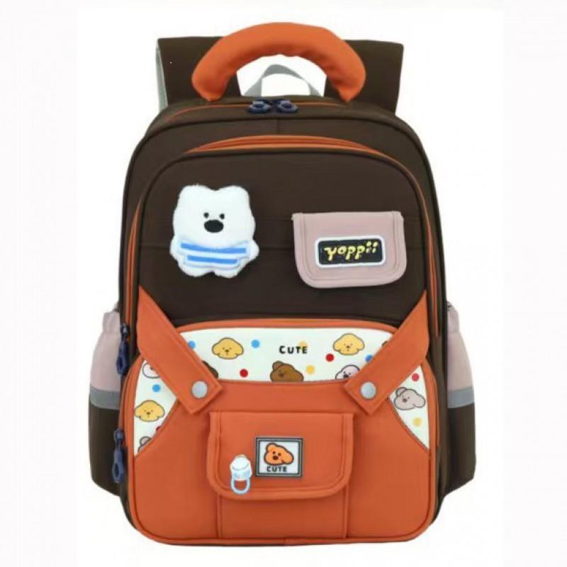 Kids Lightweight Backpack School Spine Support Ergonomic Design Large Capacity Nylon Bag Ages 8-12 Boys Girls