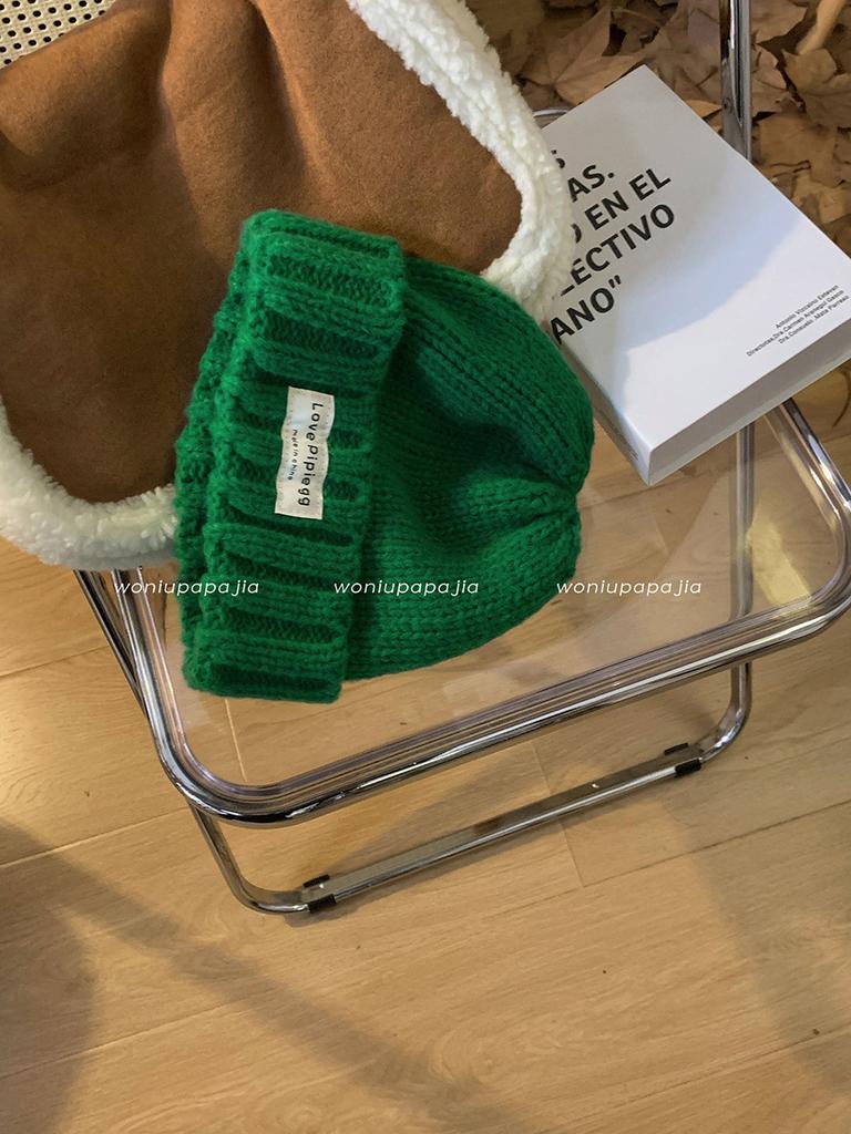 Stylish Fit Loose Winter Beanie Soft Cotton Yarn For Large Heads Warm And Cozy