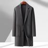 Autumn and Winter New Wool Double-sided Wool Coat Men's Long Hand-sewn Wool Wool Coat Jacket for Men