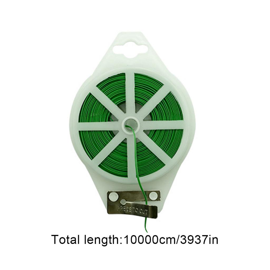 Reusable Plant Support Ties Garden Twist Ties, Wire Cutters, Wire With Shear Soft Ties For Plants For Artificial Flowers