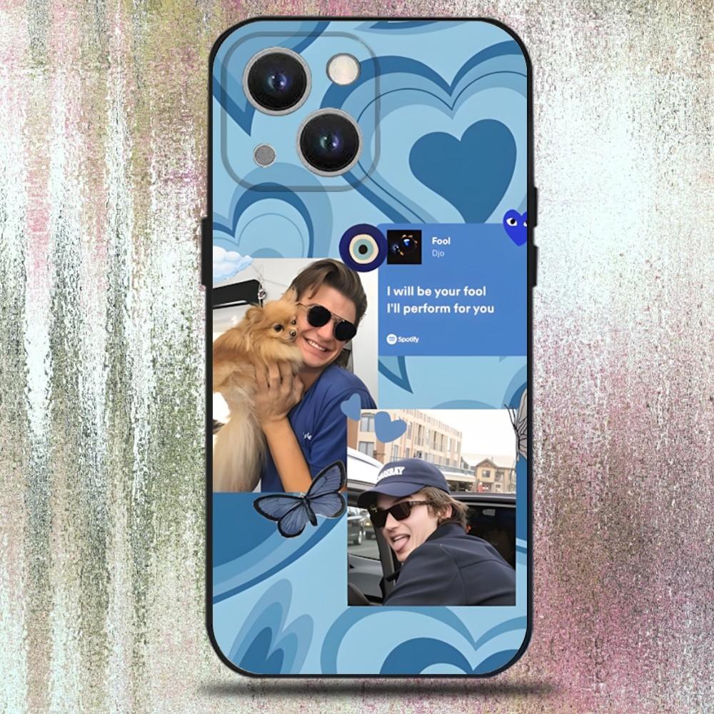 Чехол для телефона D-Djo Singer Joe K-Keery для iPhone 16,15,14,13,12,11 Plus,Pro Max,XS,X,XR,SE,Mini,8,7, Мягкий силиконовый черный чехол