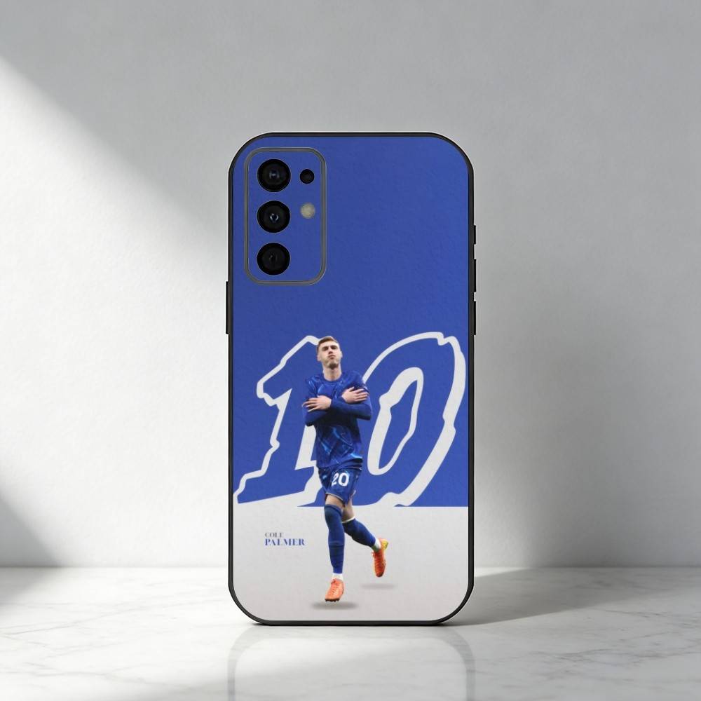 Чехол для телефона C-Cole COLD P-Palmer Футболист для Samsung S25,S24,S21,S22,S23,S20,Ultra,S26,Plus,Fe,Note,5G Черный