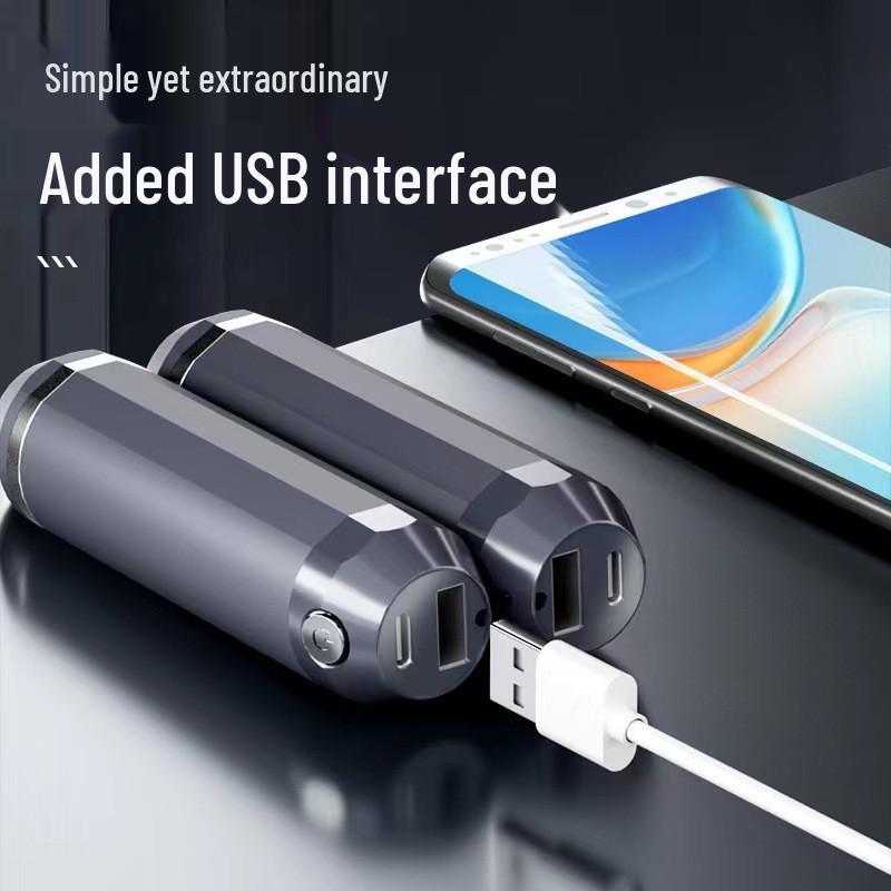 2025 Магнитный грелка для рук и Power Bank со съемным USB и фонариком