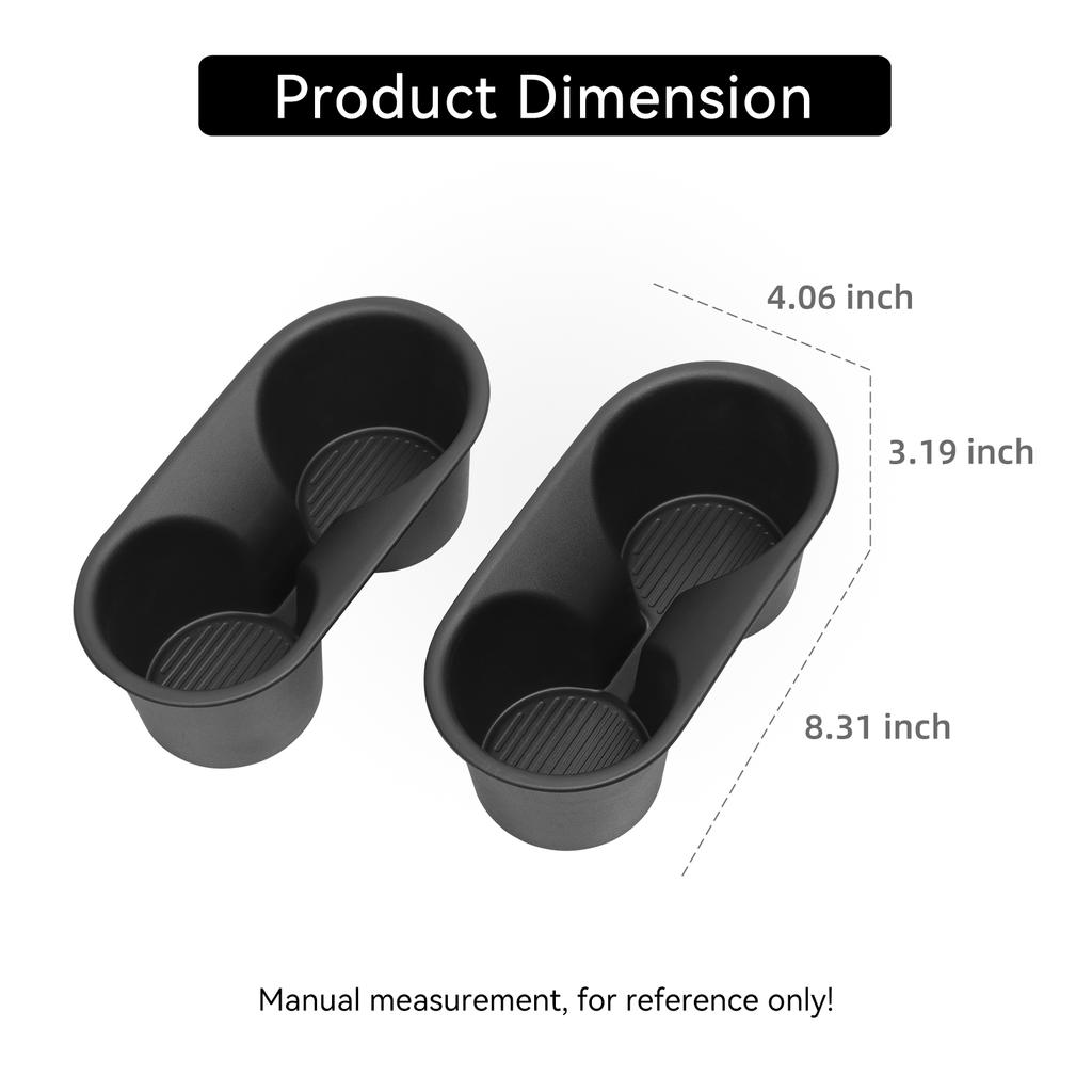for Hyundai Palisade 2026 Car Water Cup Holder The Third Row Door Side Drinks Cup Holder Storage Box Interior Accessories 2pcs