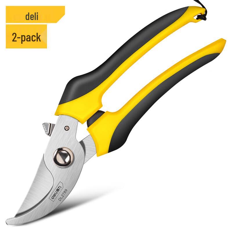 Deli 8-inch Bent Mouth Stainless Steel Pruning Shears