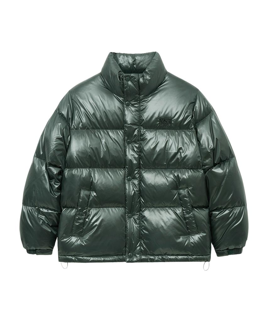 Marith + Franois Girbaud Glossy Duck Down Puffer Green