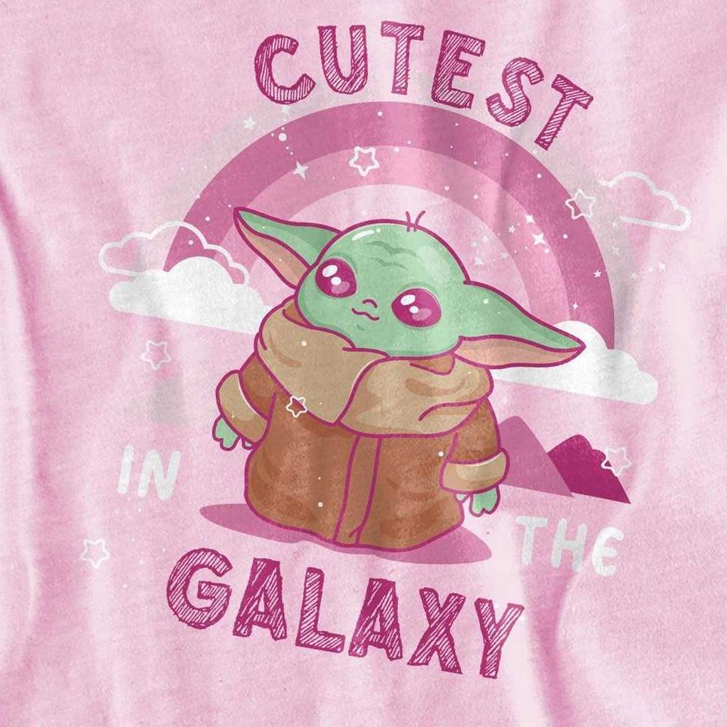 Star Wars: The Mandalorian Childrens/Kids Cutest In The Galaxy Grogu T-Shirt